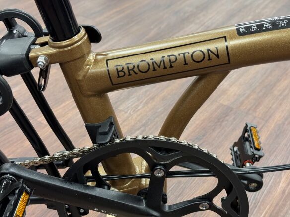 M-Typ Lenker Für Brompton, 120 Mm Rise, Schwarz – Aus Aluminiumlegierung, 580 Mm Länge