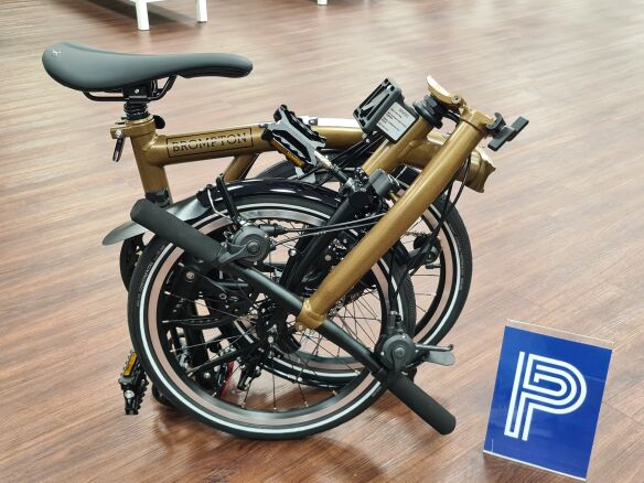 Brompton P Line Urban (4-Gang) Bronze Sky Tiefer Lenker