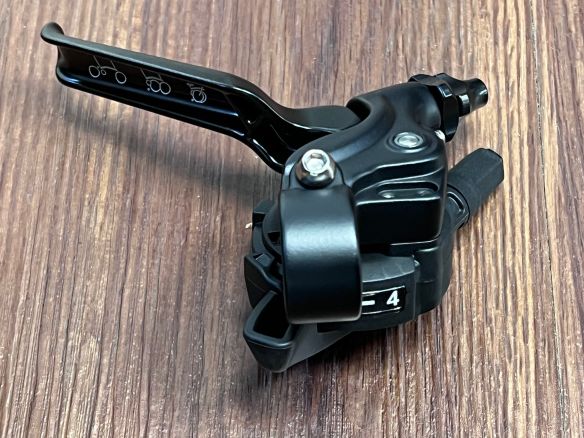 Brompton P/T Line Schalthebel Bremshebel Links 4 Gang Brompton P/T Line Schalthebel Bremshebel Links 4 Gang