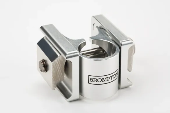 Brompton Penta Clip Sattelbefestigung Silber