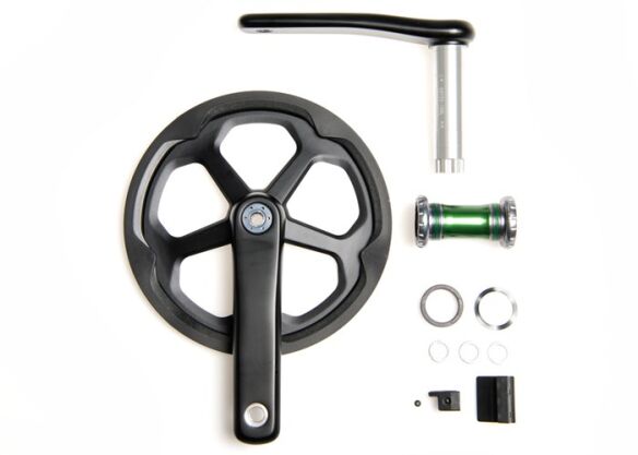 Brompton Superlight Carbon-Kurbelsatz 56T