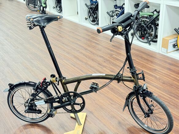 Brompton XXS Edition Black Lacquer Mittlerer Lenker Brompton XXS Edition Black Lacquer Mittlerer Lenker
