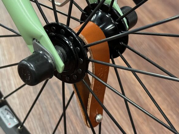 Brooks Leather Hub Shiner Nabenputzring Honey Braun Brooks Leather Hub Shiner Nabenputzring Honey Braun
