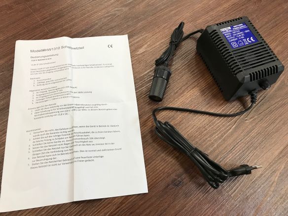 Engel Netzteil Umformer 230 auf 12 Volt ohne Vorrangschaltung Engel Netzteil Umformer 230 auf 12 Volt ohne Vorrangschaltung