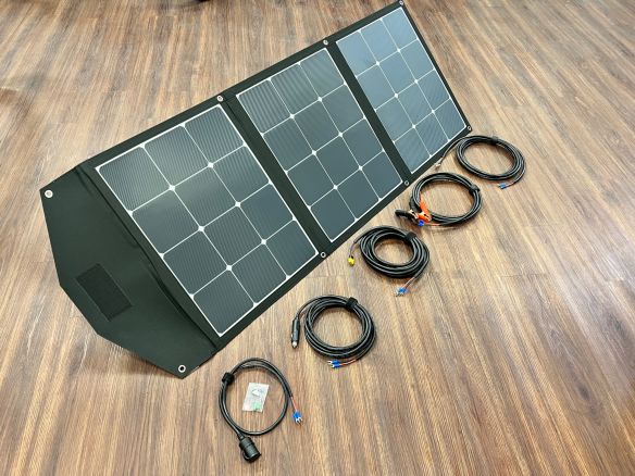 Engel Solarmodul Set 3x45= 135Watt Photovoltaik Engel Solarmodul Set 3x45= 135Watt Photovoltaik
