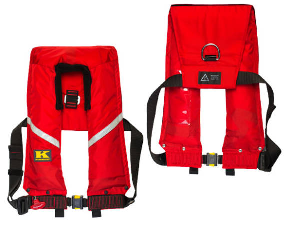 Kadematic 275 A F 4 Rettungsweste Feuerwehr rot