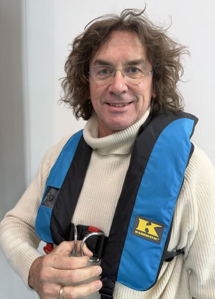 Kadematic 275 AL-F Rettungsweste schwarz/Türkis inkl Spraycap