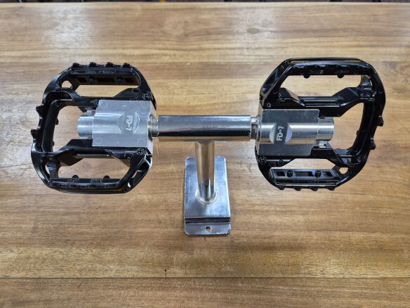 MKS FD-7 Faltpedalen breit schwarz MKS FD-7 Faltpedalen breit schwarz