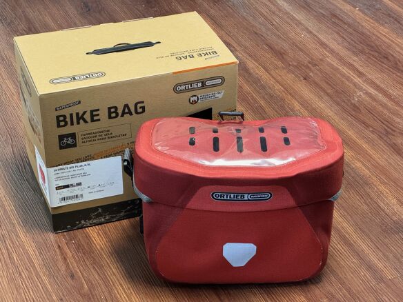 Ortlieb Lenkertasche Ultimate Plus 6,5L - salsa - dark chili Ortlieb Lenkertasche Ultimate Plus 6,5L - salsa - dark chili