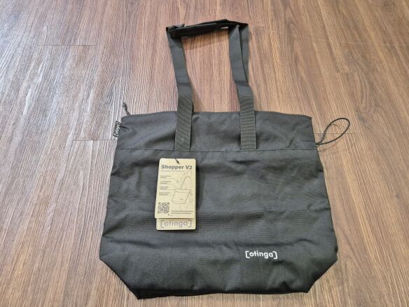 otinga Shopper V2 Einkaufstasche schwarz otinga Shopper V2 Einkaufstasche schwarz