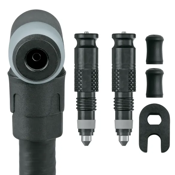Schwalbe CLIK VALVE Umrüst-Set SV mit SKS CLIK TEC-Pumpenkopf Schwalbe CLIK VALVE Umrüst-Set SV mit SKS CLIK TEC-Pumpenkopf