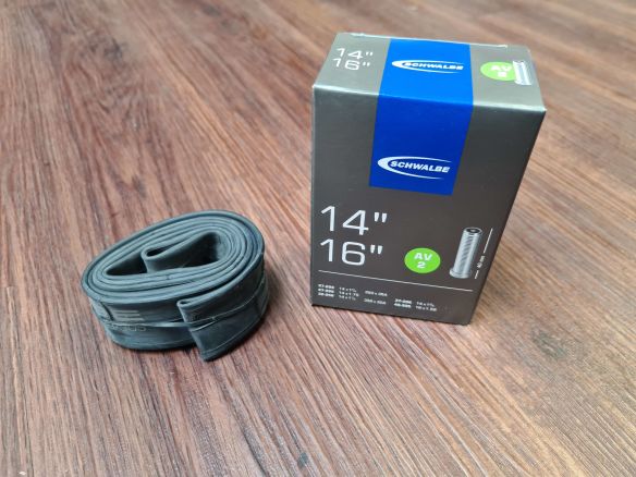 Schwalbe Schlauch AV2 passend für Strida 16 Zoll Schwalbe Schlauch AV2 passend für Strida 16 Zoll