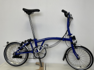 Brompton Utility Piccadilly Blue Hoher Lenker