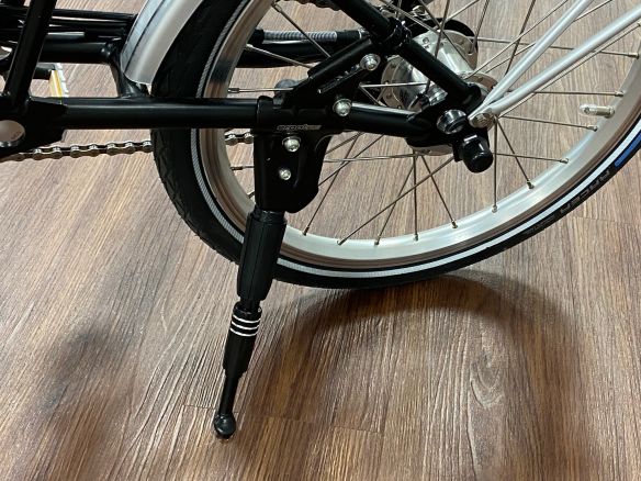 ergotec Brompton Hinterbau Ständer Kickstand ergotec Brompton Hinterbau Ständer Kickstand