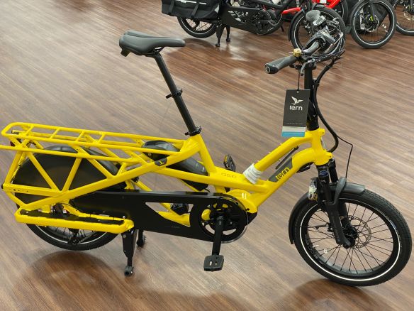 Tern GSD S10 Longtail Lastenrad School Bus Yellow Tern GSD S10 Longtail Lastenrad School Bus Yellow