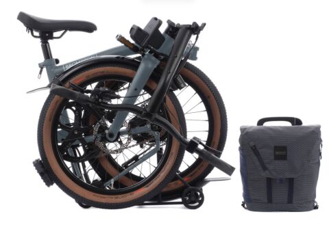 Brompton Electric G Line Lake Grey H-Lenker