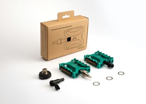 Brompton Superlight Pedalen-Set Grün