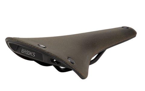 Brooks Cambium C17 Mud Grün Sattel