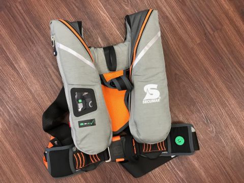 Secumar Survival 220 Rettungsweste hellgrau Tüv2027