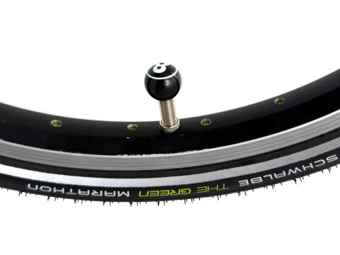 XXS Valve Charm für Brompton | Eight Ball Billiardkugel