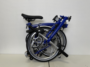 Brompton C Line Utility Piccadilly Blue Hoher Lenker