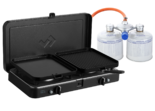Cadac 2 Cook Turbo FFD Deluxe mit Zündsicherung, 50mbar - Dual Power Pak
