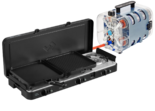 Cadac 3 Cook Turbo FFD Deluxe mit Zündsicherung, 50mbar - Quad Power Pak