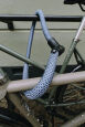 Abus Yarnit 4004K Seilschloß mit Kette 85 cm Schwarz