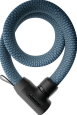 Abus Yarnit 4004K Seilschloß mit Kette 110 cm Denim Blau