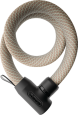 Abus Yarnit 4004K Seilschloß mit Kette 110 cm Sand Stone Beige
