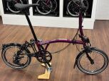 Brompton C Line 12-Gang Amethyst Lacquer Hoher Lenker