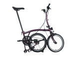 Brompton C Line 12-Gang Amethyst Lacquer Mittlerer Lenker