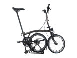 Brompton C Line 12-Gang Black Lacquer Mittlerer Lenker