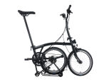 Brompton C Line 12-Gang Matt Black Mittlerer Lenker
