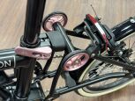 Brompton C Line 12-Gang Matt Black PINK gepimmt