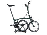 Brompton C Line 12-Gang Racing Green Hoher Lenker