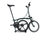 Brompton C Line 12-Gang Racing Green Mittlerer Lenker