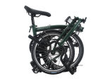 Brompton C Line 12-Gang Racing Green Mittlerer Lenker