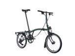Brompton C Line 12-Gang Racing Green Tiefer Lenker