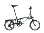 Brompton C Line 12-Gang Racing Green Tiefer Lenker