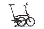 Brompton C Line 12-Gang Red Plum M-Lenker