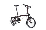 Brompton C Line 12-Gang Red Plum S-Lenker