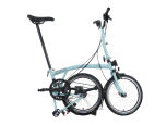 Brompton C Line 12-Gang Turkish Green Mittlerer Lenker