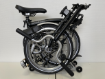Brompton Explore Matt schwarz Hoher Lenker