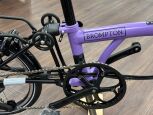 Brompton Electric C Line Explore (12Gang) Pop Lilac Hoher Lenker