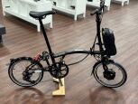 Brompton Electric C Line 4-Gang Schwarz Mittlerer Lenker