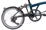 Brompton Electric C Line Explore (12Gang) Ocean Blue Mittlerer Lenker