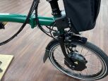 Brompton Electric C Line Urban 4-Gang Racing Green Mittlerer Lenker