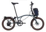 Brompton Electric G Line Lake Grey M-Lenker