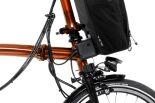 Brompton Electric P Line 12-Gang (13 - 5+2 - 9 kg) Flame Lacquer Hoher Lenker